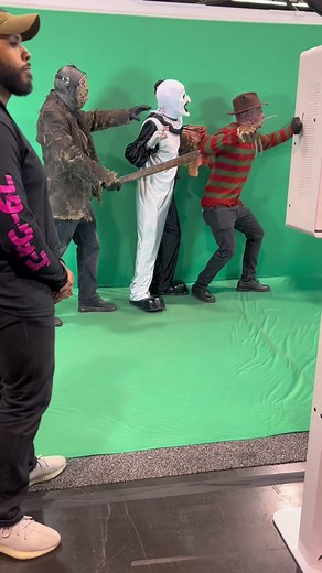 Terrifier 2 Behind the Scenes Cosplay Compilation