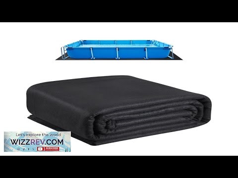 VEVOR Rectangle Pool Liner Pad 16 x 32 ft Pool Liner Pad