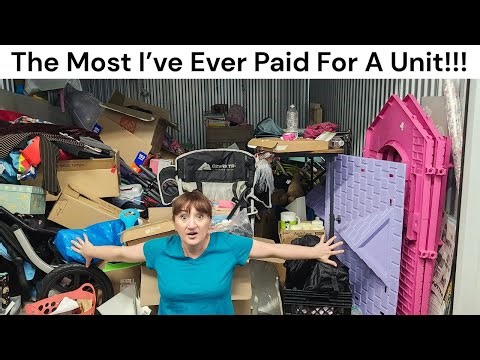 This Is The Most I Have Ever Paid For A Storage Unit!! | Is It Worth The $310 I Paid | Part 1