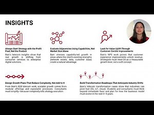 How Bain’s Growth Strategy Framework Is Transforming the Telecom Industry