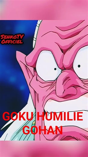 Sangoku HUMILIE gohan devant kaio 😂 #anime #goku #gohan #kaio #buu #epee #potentiel #anime