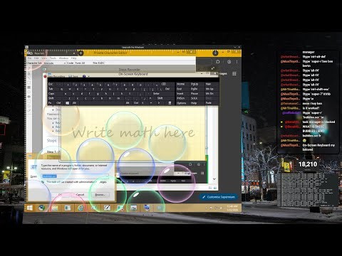 Chat Uses Windows XP!
