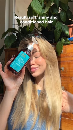 Moroccanoil India on Instagram: "Soft, healthy winter hair starts here. ❄️​ Hydrating Styling Cream to smooth, nourish, repeat."