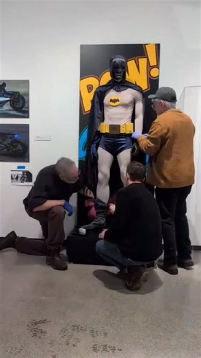 Muskegon Museum Of Art | Holy bat wardrobe, Batman! Today we prepped THE Adam West’s Batman Costume for our POW! The Art of Comics exhibition. See it for yourself... | Instagram