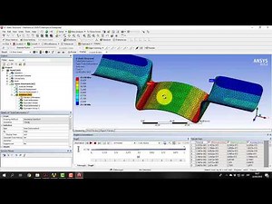 ☑️ Deep drawing process - Ansys workbench
