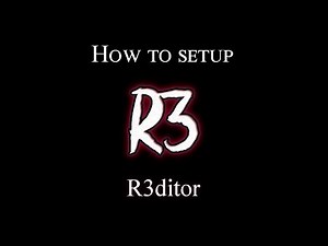 How to setup #R3ditor #ResidentEvil3 #Modding