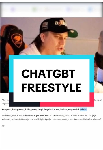 Pure Freestyle Rap vs AI Generated Verses