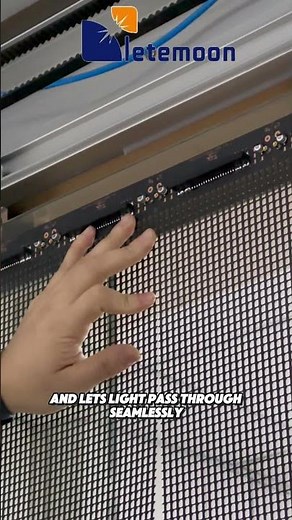 TRANSPARENT LED FILM SCREEN