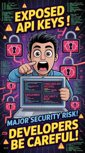 Prafull Kailkhura on Instagram: "This video is for educational and awareness purposes only ⚠️ Many developers unknowingly expose unsecured API keys, which can lead to serious security risks. In this video, I explain how such issues happen and why securing API keys is extremely important when working with AI tools and APIs. If you’re a developer or learning backend/security, this is something you should definitely know. 👇 Comment “API” and I’ll share more details in DM. #coding #api #openai #goo