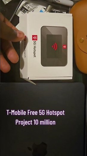 Project 10Million provides free tmobile hotspot with 200GB #Tmobile #Project10Million #FreeHotspot