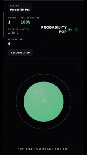 Test your luck in Probability Pop! 🫧🎲 #gaming #vibecoding