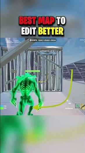 BEST Map to edit faster 😱✅ #fortnite #shorts