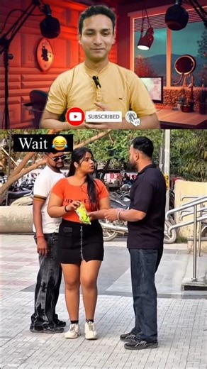 Prank with Stranger Girl 🤣 😂#shorts #shortsfeed #ytshorts #viral #trending #funny #LegendaryRK