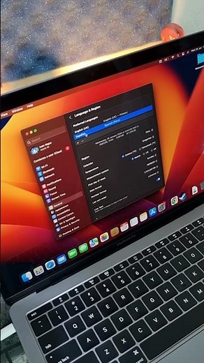Changing the language on your Mac has never been easier #macbook #tutorial #tech