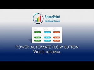 Power Automate Flow Button in SharePoint Online Microsoft Lists Modern List View