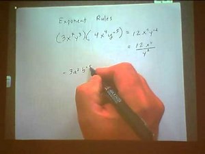 MATH136 1.2 Simplifying Exponents Pt 1