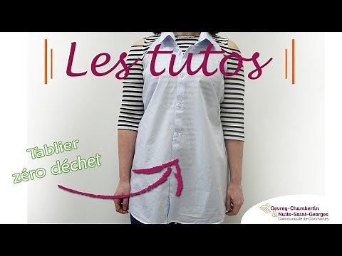 #LES TUTOS : recycler ses chemises en tablier