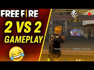 🔥 Free Fire 2 VS 2 Gameplay | Insane Headshots | OP Clutch Moments! 😱🔥