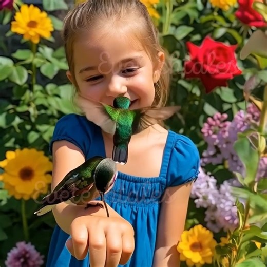 This bird can stop mid-air, hover, fly backwards and even upside down. The hummingbird’s wings beat so fast, they create a buzzing sound like a tiny engine. A flying miracle powered by nectar and speed. Este ave puede detenerse en el aire, flotar, volar hacia atrás ¡e incluso boca abajo! Las alas del colibrí se mueven tan rápido que crean un zumbido como un pequeño motor. Un milagro volador impulsado por néctar y velocidad. #HummingbirdInFlight #Colibrí #NatureHelicopter #FlightArt #HailuoAI #Bi