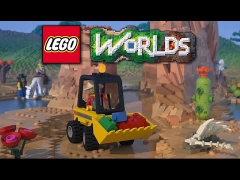 LEGO Worlds Gameplay #2 - Exploring an Endless Lego World!! (Lego Minecraft)