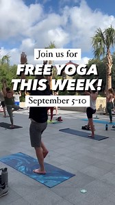 💫C(om)e join us this week for a dose of mindfulness, movement and connection in a FREE YOGA class in one of our iconic locations in SA. 🫶🫶 ✌️All of our classes are beginner-friendly and welc(om)ing to all. 💫💫 Here is where to join us this week: TUESDAY 9/5 @ 6PM 📍 Yoga on the Lawn @legacy.park 🧘 Led by @amanda_lindner 🙏 Sponsored by @8020sa WEDNESDAY 9/6 @ 7PM 📍Yoga Happy Hour @theespeesa 🧘Led by @txyogaprincess 🙏 Sponsored by @theespeesa SATURDAY 9/9 @ 9AM 📍Yoga on the Plaza @tobinc
