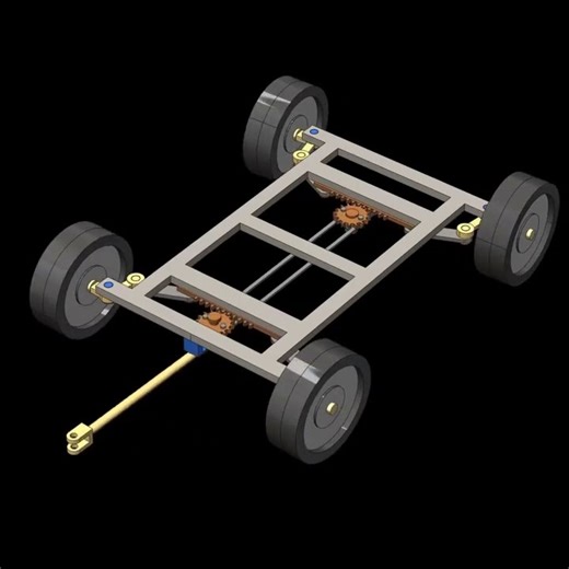 New 3D Mechanism Animation Video 3D Designers #autocad3d #automobile #3danimation #machine #shorts
