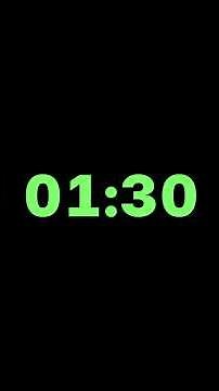 1 Minute 30 Second Timer 💻 Deep Work Countdown · 3 2 1 GO Start #Shorts