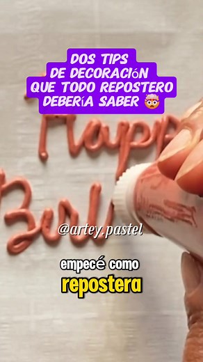 2 Tips Esenciales para Decorar Pasteles Profesionalmente