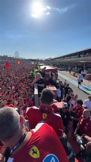 The first home race with the Team ❤️ 🇮🇹 | Scuderia Ferrari HP