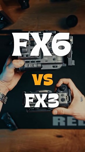 AWPRO on Instagram: "Compact or pro? @sonyalpha FX3 and FX6 go head-to-head with SmallRig rigs and V-mount juice. See how size changes the game! What’s your go-to setup? Product Link: https://awpro.tv/product/sony-fx3-full-frame-cinema-camera/ [Camera Cage, Sony FX3, Sony FX6, V Mount Battery] @andrewcbi #sony #sonycamera #fx3 #fx6 #rig #AWPRO #UAE"