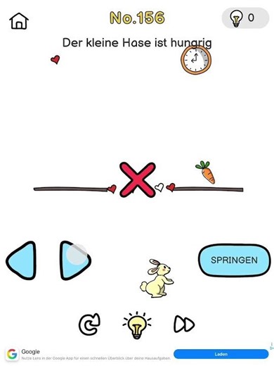 Schaffe ich Level 156 in Brain out🤔🤔🤔🤔🤔