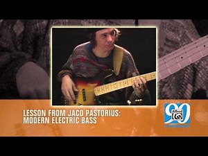 Modern Electric Bass - Jaco Pastorius - "Arpeggios and Double Stops"