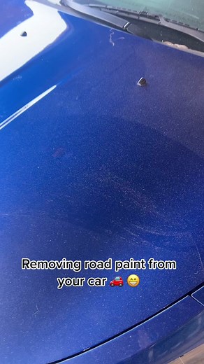 How to Remove Road Paint from Your Car