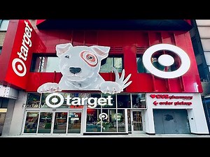 🇺🇸 Inside the ICONIC Target Superstore in TIMES SQUARE New York