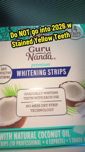 These things are cheaper than they have been in years….might as well have white teeth for da cheep #teethwhitening #smilecheck #whiteningstrips #beautyhacks #yellowteeth