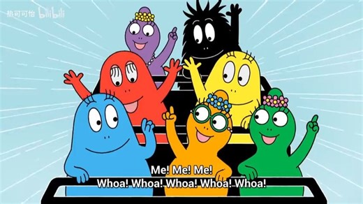 英文动画《Barbapapa: 新巴巴爸爸》全50集，1080P高清视频带英文字幕