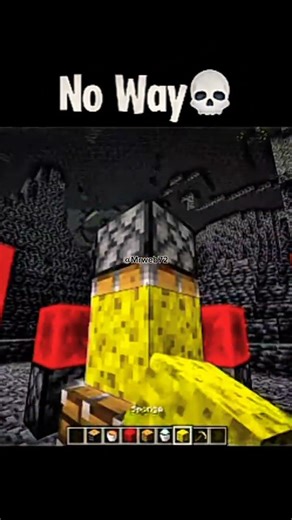 Minecraft Players LOVE This Lava Sponge Trick? #mincraftshort #minecraft #minecraftsurvival