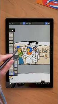 How to use the Fill tool and layer opacity in Mental Canvas ✨ Scene by Abby Carter ✨