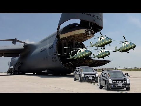 How the World's Most Secure President Convoy