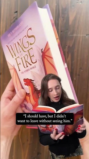A dramatic reading from Wings of Fire #16: The Hybrid Prince by Tui T. Sutherland