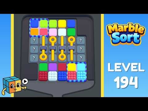 Marble Sort Level 194 (Hard) Walkthrough Solution