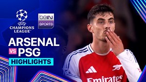 Arsenal vs PSG - Highlights | UEFA Champions League 2024/25