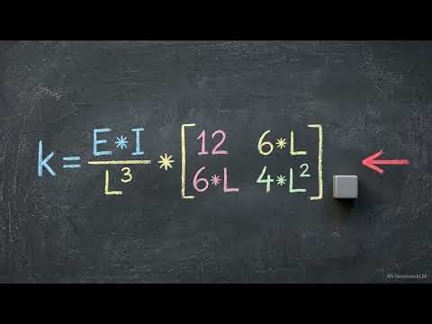 FEM Beam 06 Building the Beam Solver MATLAB and Octave Simulat