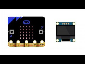 Use of the SSD1306 display by the Micro:bit board