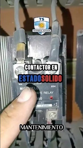 Cómo funciona el relé de estado sólido en 60 segundos #ingeniería #técnica
