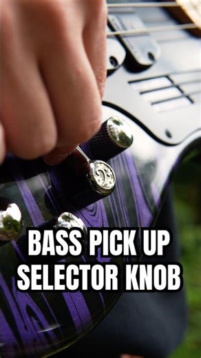 Introducing: ‘The Selector’ bass pick up knob by Endless Devices