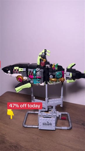 Construcción de un tiburón mecánico: un gran proyecto