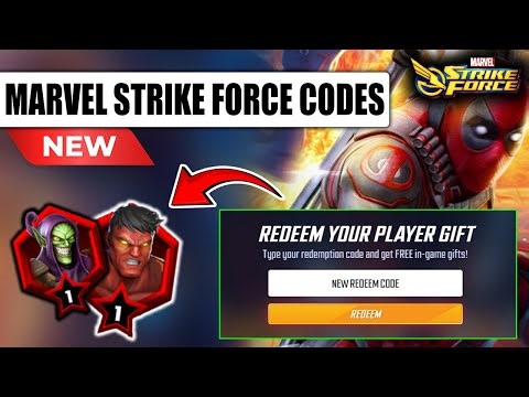 MARVEL STRIKE FORCE CODES 2025 ✅ MARVEL STRIKE FORCE REDEEM CODE MSF CODES