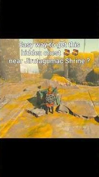 Secret Chest near Jirutagumac Shrine! Zorana Skyview Tower 💎 #tearsofthekingdom