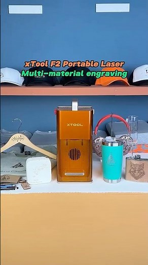 🔥 Engrave ANYTHING with xTool F2! (Wood, Metal, Glass) ⚡️